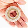 Mer enn 3 måneder holder tiden dobbeltsidig hårforlengelse tape hårbånd (10mmx3yards, hvitt)