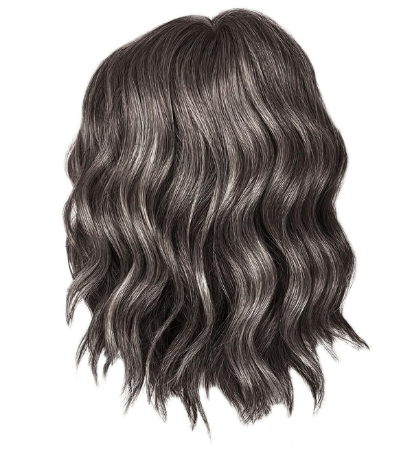 Gabor Conquer The Waves Designer Series Wig, Tusled Waves Mid-Length Bob Style, Gjennomsnittlig takstørrelse, GF14-22SS Sandy Blonde