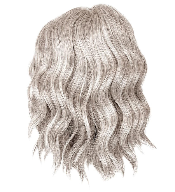 Gabor Conquer The Waves Designer Series Wig, Tusled Waves Mid-Length Bob Style, Gjennomsnittlig takstørrelse, GF14-22SS Sandy Blonde