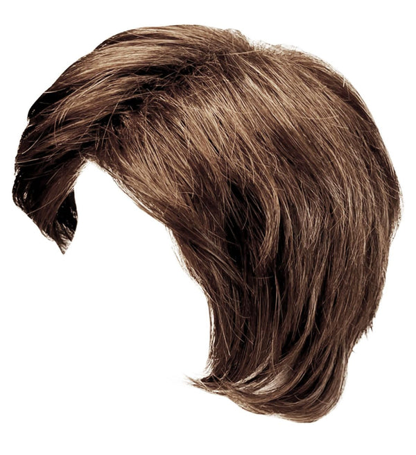 Gabor frontdeksel lagvis lang bob-stil parykk, håndbundet mono top av hairuwear, gjennomsnittlig cap-GF14-22SS-hvete