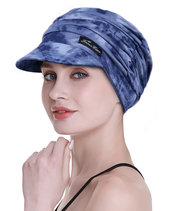 Focuscare Myk cellegift for kvinner, bambus baseball cap, turban for hårtap