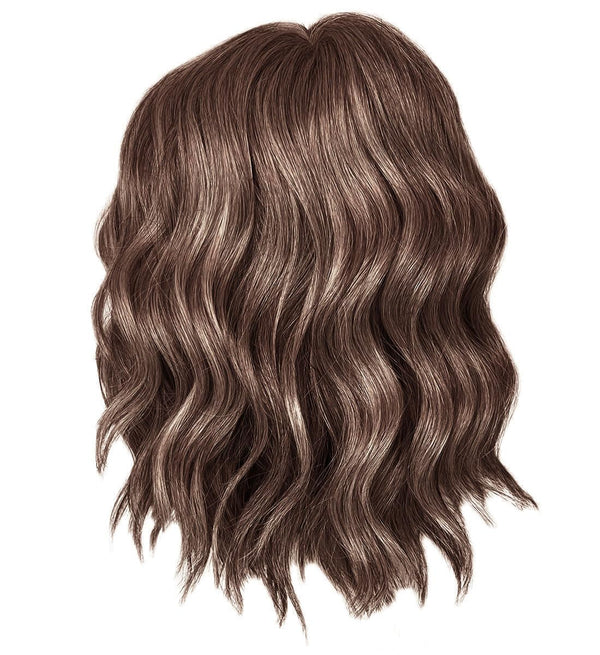 Gabor Conquer The Waves Designer Series Wig, Tusled Waves Mid-Length Bob Style, Gjennomsnittlig takstørrelse, GF14-22SS Sandy Blonde