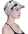 Focuscare Myk cellegift for kvinner, bambus baseball cap, turban for hårtap
