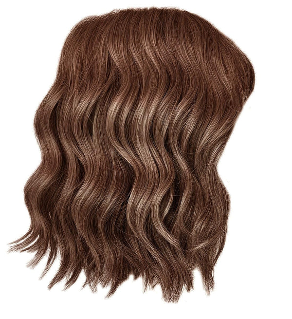 Gabor Conquer The Waves Designer Series Wig, Tusled Waves Mid-Length Bob Style, Gjennomsnittlig takstørrelse, GF14-22SS Sandy Blonde
