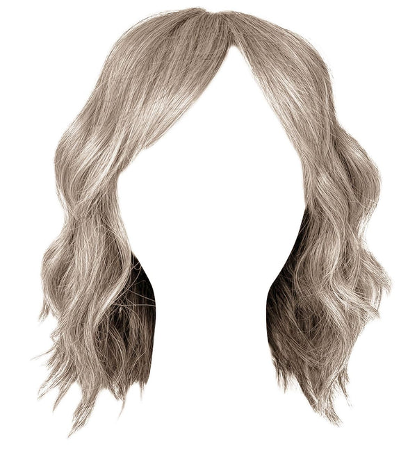 Gabor Conquer The Waves Designer Series Wig, Tusled Waves Mid-Length Bob Style, Gjennomsnittlig takstørrelse, GF14-22SS Sandy Blonde