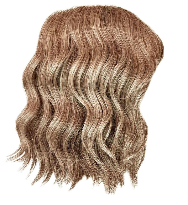 Gabor Conquer The Waves Designer Series Wig, Tusled Waves Mid-Length Bob Style, Gjennomsnittlig takstørrelse, GF14-22SS Sandy Blonde