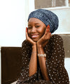 Focuscare Satin foret søvn Slouchy Cap Curly Girl Slap Headwear Gaver til krusete hårkvinner