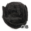 Generisk toupee for menn hårsystem fransk blonder front herre toupee europeisk menneskehår stykke fint mono hår erstatningssystem (1b# av svart, 8x10 ""-120% middels lys til middels tetthet)