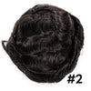 Generisk hårsystem for menn toupee fin mono hårstykke europeisk menneskehår erstatning npu hud rundt toupee for menn (5# middels lysebrun, 8x10 ""-120% middels lys til middels tetthet)