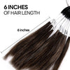 Mens toupee hårprøver for testing av farge, 66 farger, 100% ekte naturlig europeisk menneskehår, 66 tråder per pakke, 6 tommer.