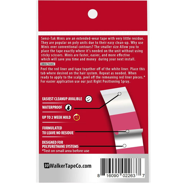 Sensi Tak Minis Double -Sided Tape Tabs - 72 Tabs