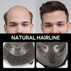 Mens toupee menneskehårstykker parykker Holdbare hårerstatningssystemer for menn parykker fin mono