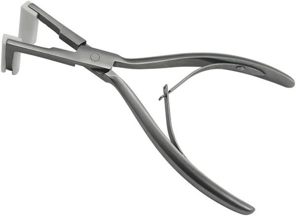 EXOTIC MYTH 1pcs Pro Range Tape Hair Pliers, Ergonomic Design, Black, Tape-In Installation