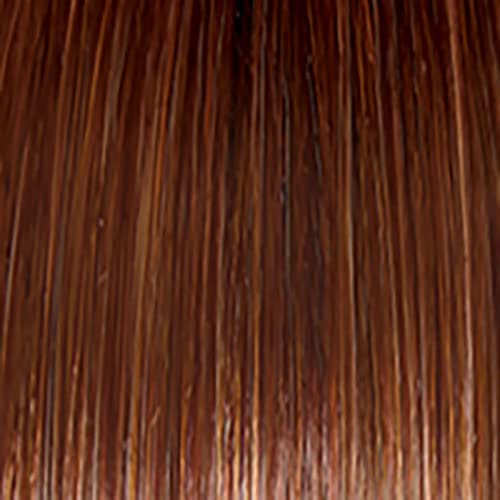 GABOR Blushing Beauty Mid-Length Barrel Curl Wig by Hairuwear, Average Size Cap, GL12-16 Golden Walnut
