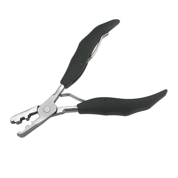 EXOTIC MYTH Heat Fusion Glue Keratin Bonding Micro Rings Removal Pliers for Hair Extensions (with 3mm and 5mm grooves)