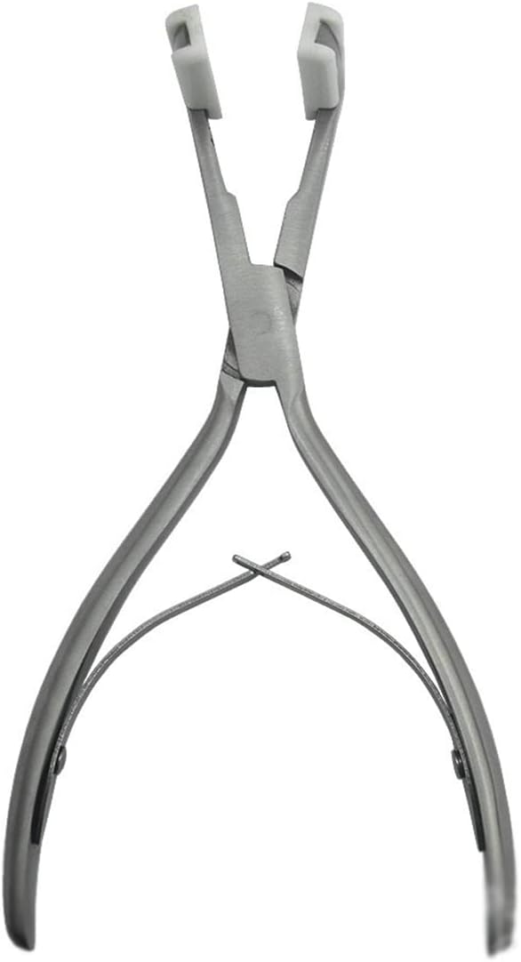 EXOTIC MYTH 1pcs Pro Range Tape Hair Pliers, Ergonomic Design, Black, Tape-In Installation
