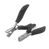 EXOTIC MYTH Heat Fusion Glue Keratin Bonding Micro Rings Removal Pliers for Hair Extensions (with 3mm and 5mm grooves)