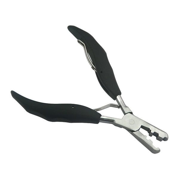 EXOTIC MYTH Heat Fusion Glue Keratin Bonding Micro Rings Removal Pliers for Hair Extensions (with 3mm and 5mm grooves)