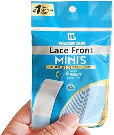 Lace Front Support Tape - Mini Hair Tape Adhesive for Wigs & Toupees