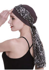 Elegant Chemo Cap With Silky Scarfs For Cancer Women Hair Loss Sleep Beanie