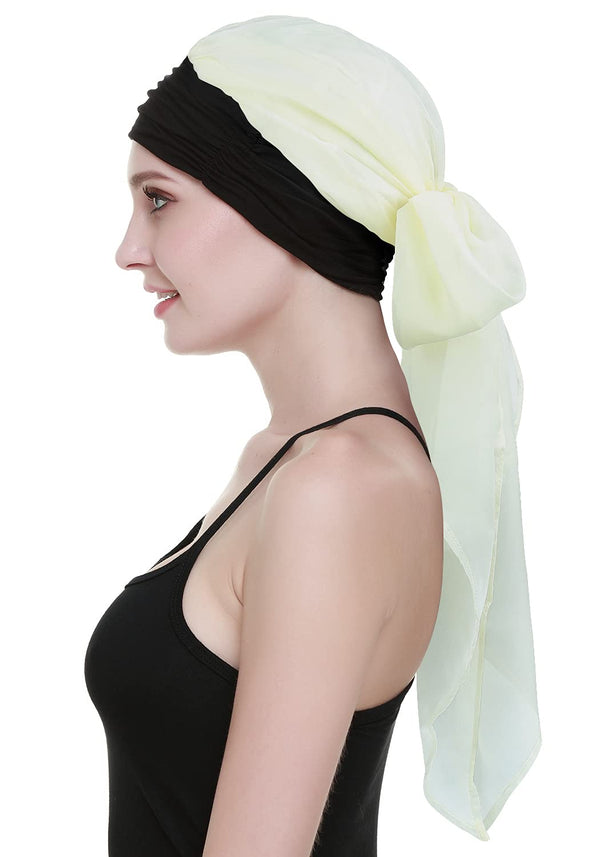 Chemo headwrap skjerf for hårtap Kvinner Kreft Hodeklær Medisinske gaver til alopecia