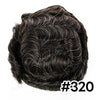 Mens Toupee Human Hair Piece Wigs Replacement System Full Swiss Lace Bleached Knot