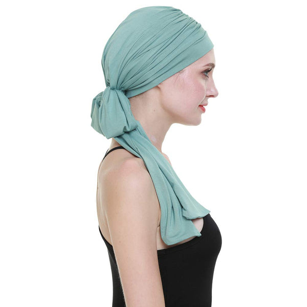 Chemo headwraps, lett bambus lett å binde søte gaver til hårtap kvinner