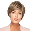 GABOR Gala Luxury Short Textured Wig by Hairuwear, Average Size Cap, G27+ Ginger Mist