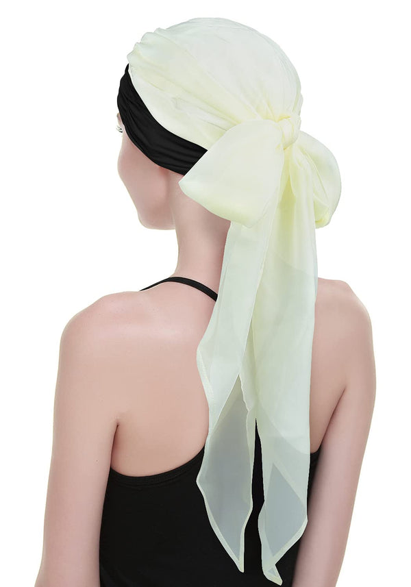 Chemo headwrap skjerf for hårtap Kvinner Kreft Hodeklær Medisinske gaver til alopecia
