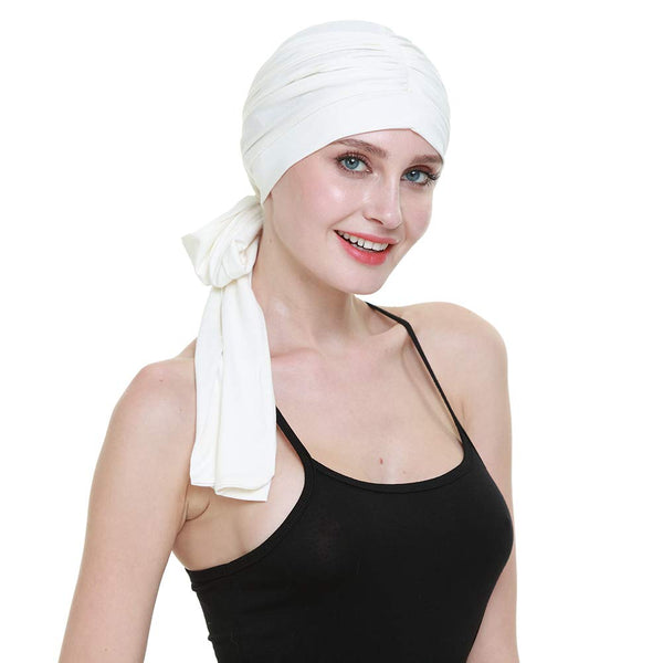 Chemo headwraps, lett bambus lett å binde søte gaver til hårtap kvinner
