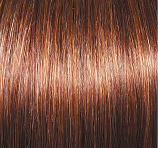GABOR Opulence Chin-Length Modern Page Wig by Hairuwear, Large Cap, GL29-31 Rusty Auburn
