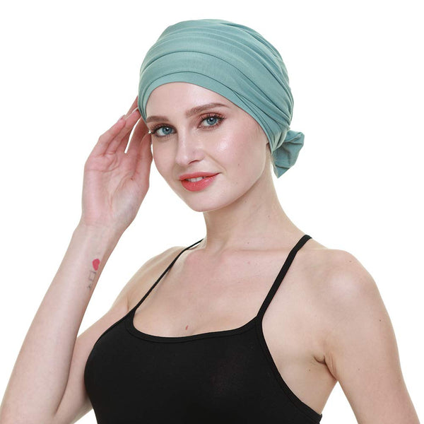 Chemo headwraps, lett bambus lett å binde søte gaver til hårtap kvinner