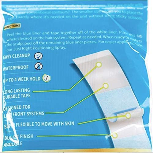 Lace Front Support Tape - Mini Hair Tape Adhesive for Wigs & Toupees