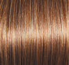 GABOR Blushing Beauty Mid-Length Barrel Curl Wig by Hairuwear, Average Size Cap, GL12-16 Golden Walnut