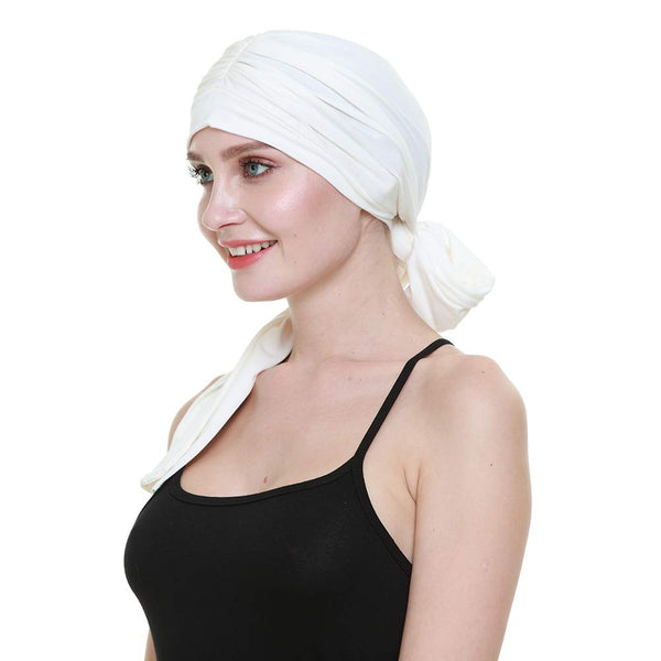 Chemo headwraps, lett bambus lett å binde søte gaver til hårtap kvinner