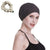 Silk Satin Lined Sleep Cap,Inner 19MM 100% Bulberry Silk Outer Bamboo Viscose Nature Breathable for Hair