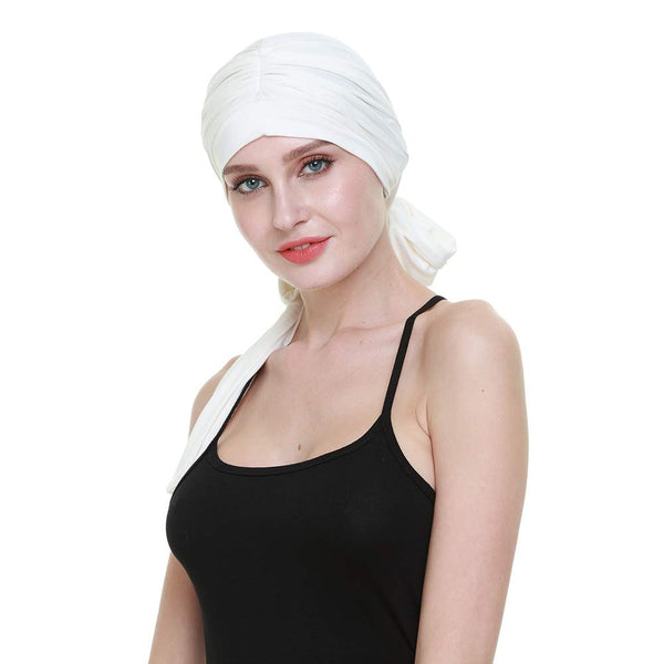 Chemo headwraps, lett bambus lett å binde søte gaver til hårtap kvinner