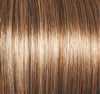 GABOR Blushing Beauty Mid-Length Barrel Curl Wig by Hairuwear, Average Size Cap, GL12-16 Golden Walnut