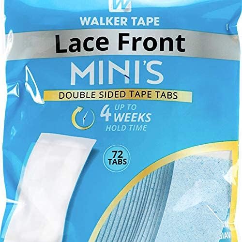 Lace Front Support Tape - Mini Hair Tape Adhesive for Wigs & Toupees