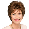 GABOR Royal Tease Layered Short Shag Wig by Hairuwear, 2023 Spring Luxury Collection, Average Cap, GL14-22 Sandy Blonde