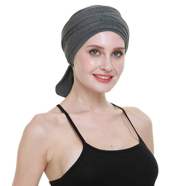 Chemo headwraps, lett bambus lett å binde søte gaver til hårtap kvinner