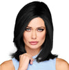 GABOR OWN THE ROOM Long Layered Mid-Length Wig, Easy to Care For Designer Series by Hairuwear, Average Cap Size, GF4-6 Black Coffee