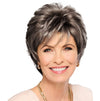 GABOR Royal Tease Layered Short Shag Wig by Hairuwear, 2023 Spring Luxury Collection, Average Cap, GL14-22 Sandy Blonde