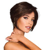 GABOR Best In Class Layered Chin-Length Boycut Wig by Hairuwear, Average Cap, GF56-60 Silver