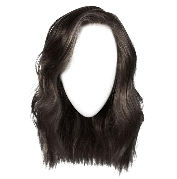 GABOR Love Wave Layered Shoulder-Length Wig With Soft Barrel Curled Waves by Hairuwear, Average Cap, GL15-26SS Buttered Toast