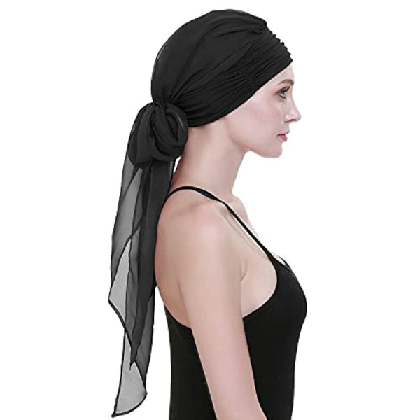 Chemo headwrap skjerf for hårtap Kvinner Kreft Hodeklær Medisinske gaver til alopecia