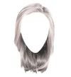 Gabor OWN THE ROOM Long Layered Mid-Length Wig, Easy to Care For Designer Series by Hairuwear, Large Cap Size, GF56-1001 Arctic White