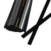 10pcs 0.9 * 20cm Italian Glue Keratin Bonding Glue Fusion Flat Tip For Fusion Human Hair Extensions(Transparent)