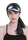 Newsboy Cap for Women Chemo Headwear med skjerf Gaver Hårtap tilgjengelig hele året