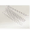 10pcs 0.9 * 20cm Italian Glue Keratin Bonding Glue Fusion Flat Tip For Fusion Human Hair Extensions(Transparent)